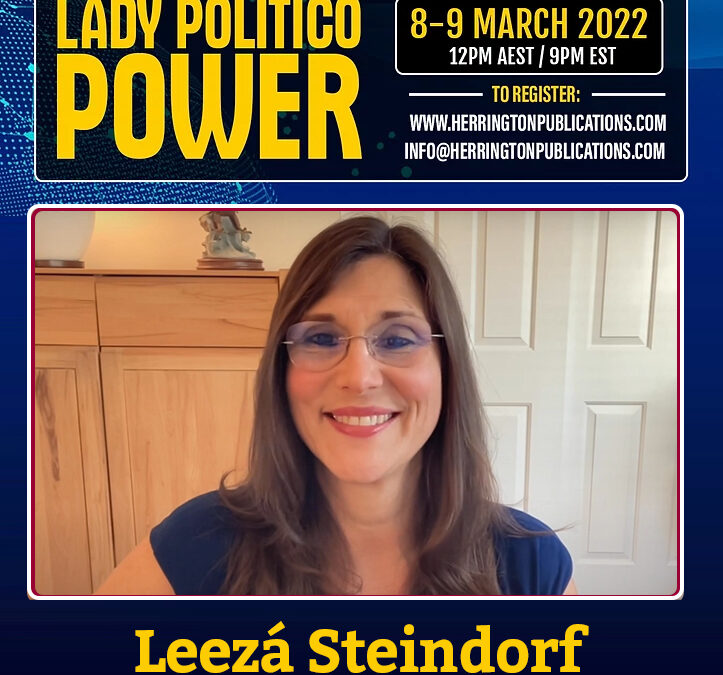 Leeza at the Lady Politico Power Global Leadership Conference