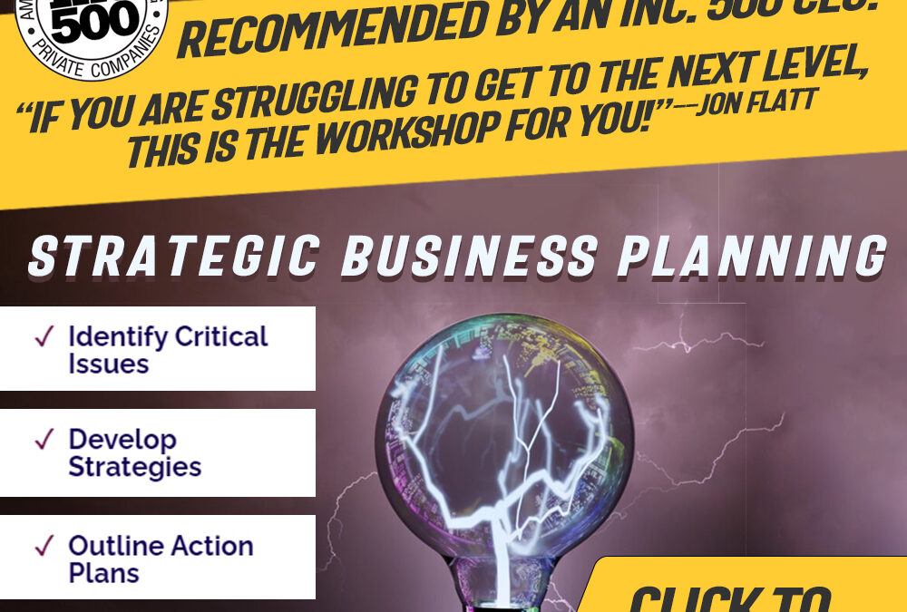 Try This Online Strategic Business Planning Workshop 